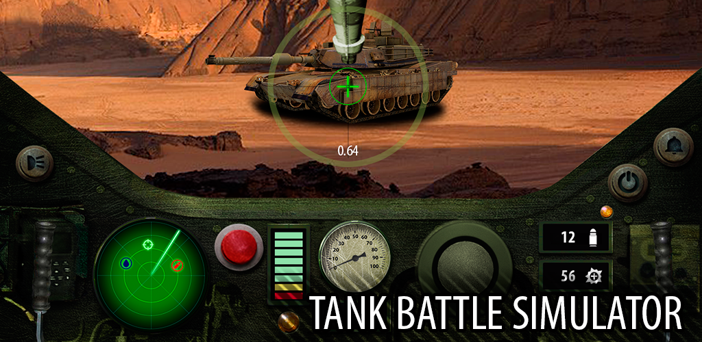 Banner of Batalla de tanques. Simulador 1.2
