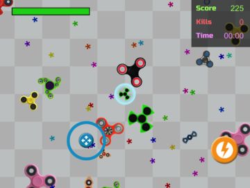 Скриншот игры Fidget Spinner.io