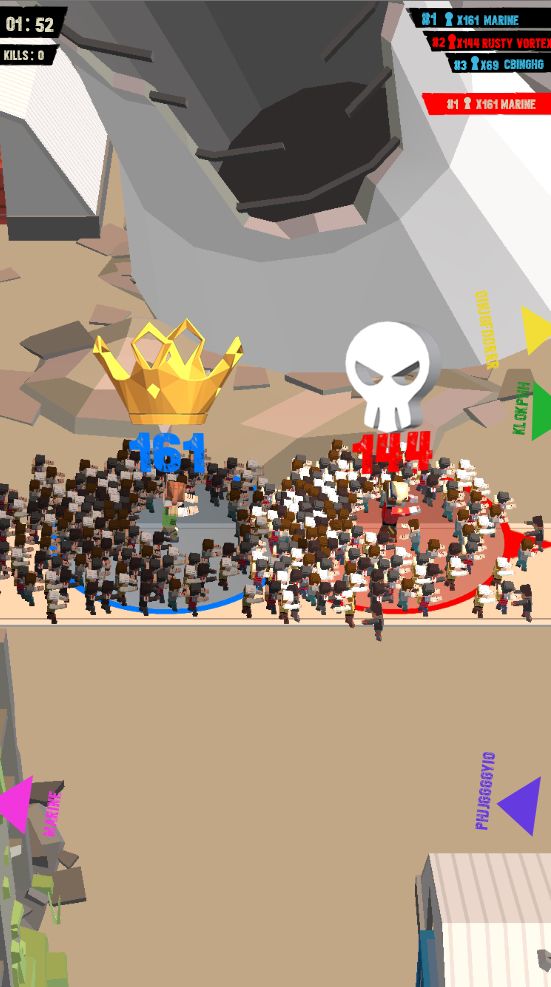 Infect Wars.io screenshot game