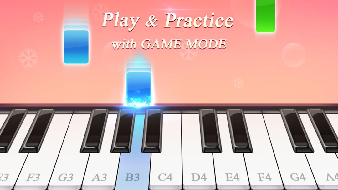 粉紅鋼琴大師 ： 挑戰鋼琴黑白塊遊戲截圖