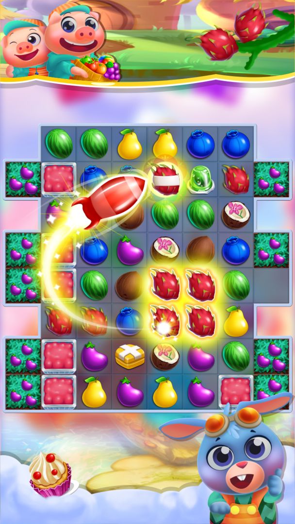 Magic of Oz: Fruit puzzle screenshot game