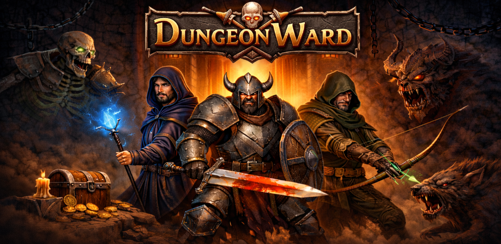 Banner of Dungeon Ward: Offline Games 