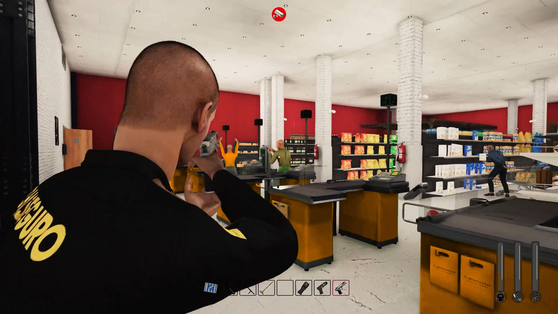 Supermarket Security Simulator screenshot game