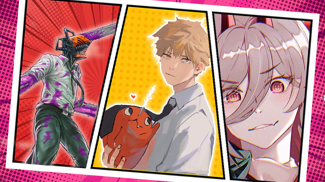 Chainsaw Men: Coloring Book Game Screenshot