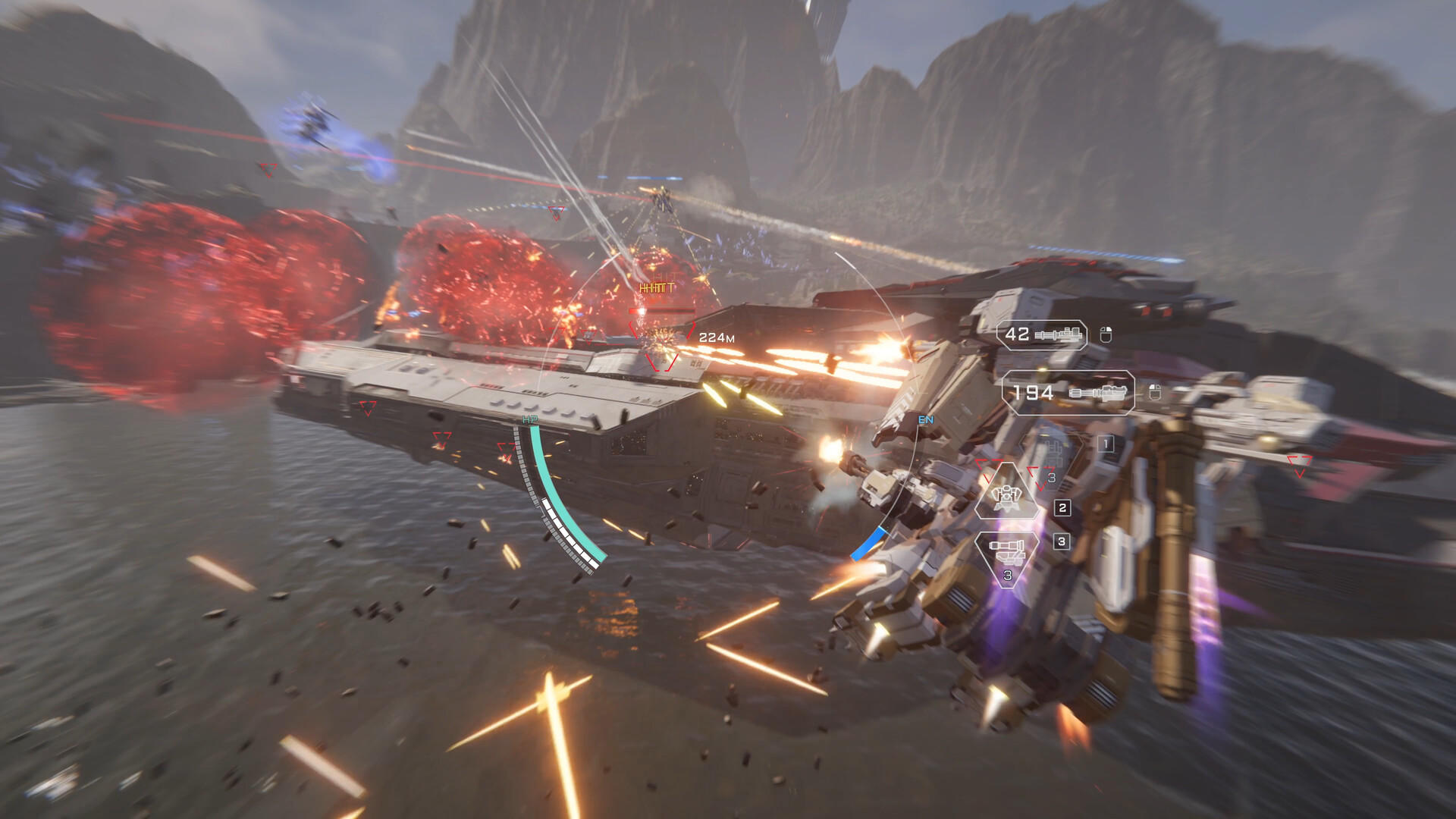 Mecha BREAK Game Screenshot