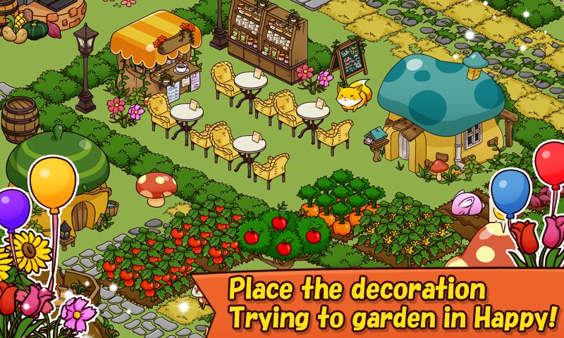 Happy Garden - pets games screenshot game
