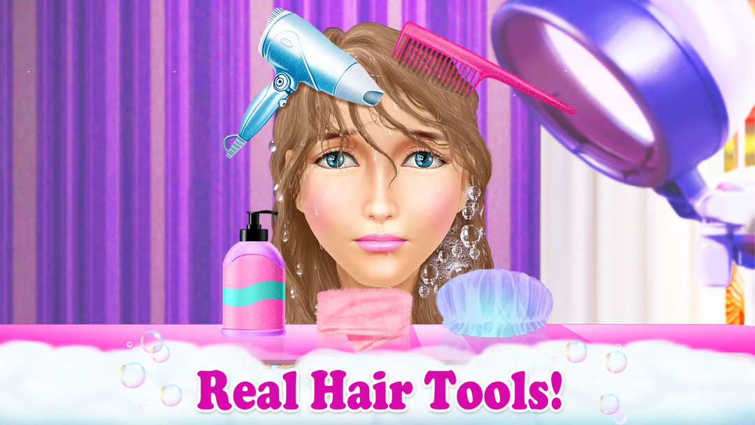 HAIR Salon Makeup Games ภาพหน้าจอเกม