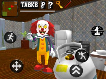 Clown Neighbor Escape Game Screenshot