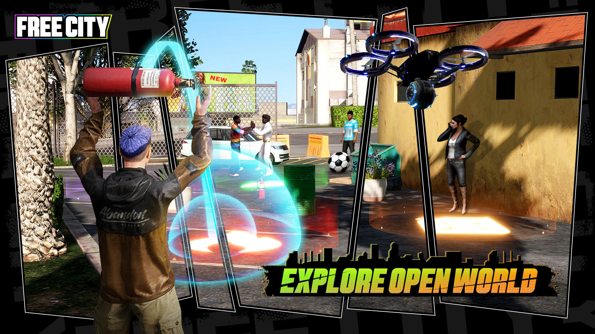 Free City Game Screenshot