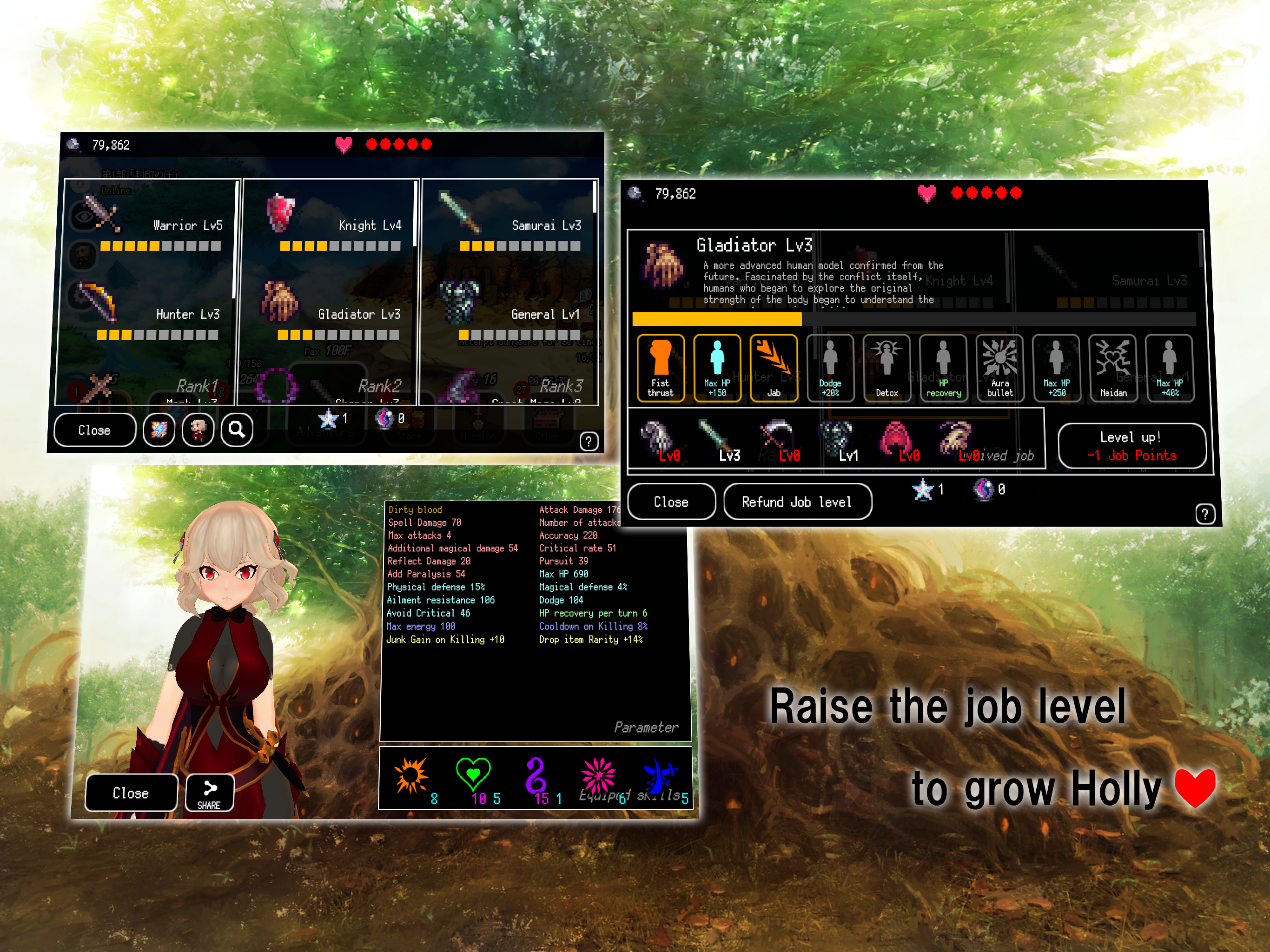 B100X - Auto Dungeon RPG Game Screenshot