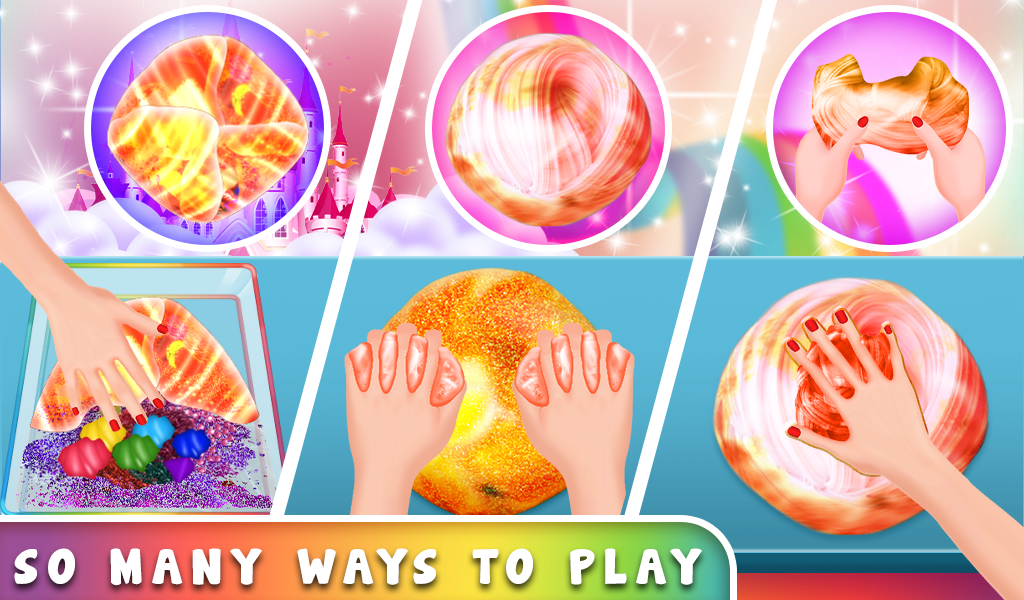 Makeup Slime Simulator Games Game Screenshot