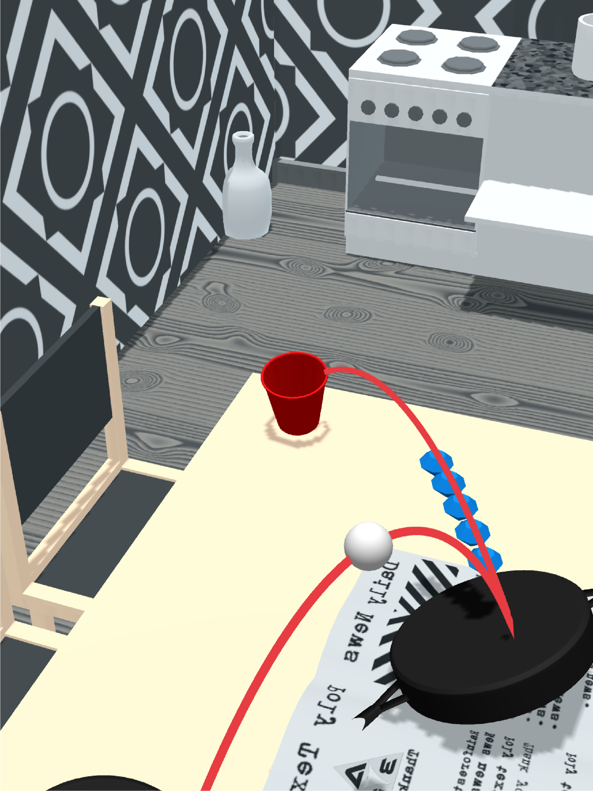 Pong Run 3D! Game Screenshot