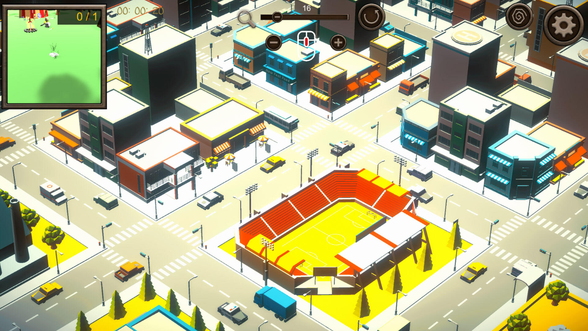 Hidden World 8 Top-Down 3D Game Screenshot