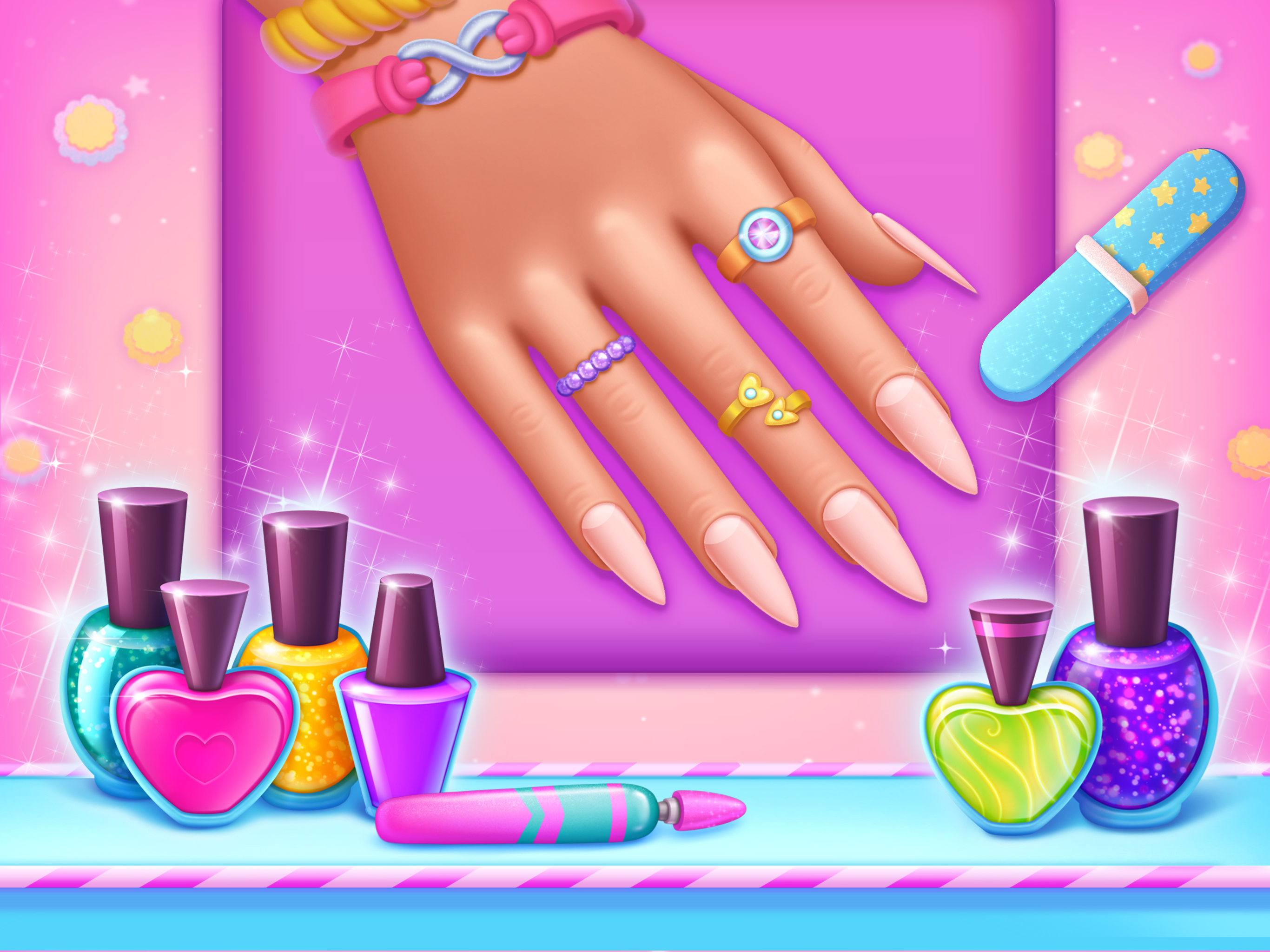 Nail Art Salon - Manicure & jewelry games for kids - אפליקציות Microsoft