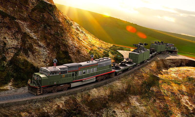 Ultimate Shooter: Train Sniper Game Screenshot