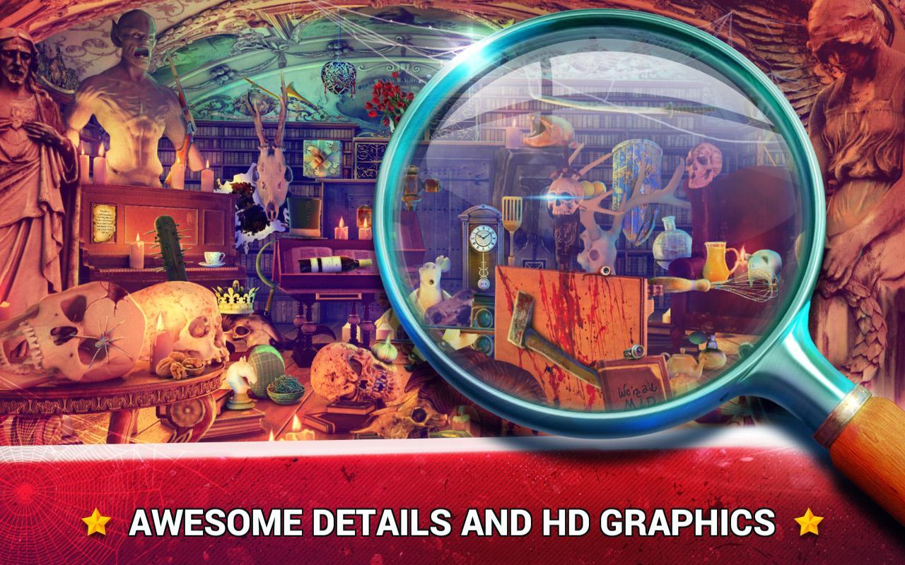 Hidden Objects Vampires Temple Game Screenshot