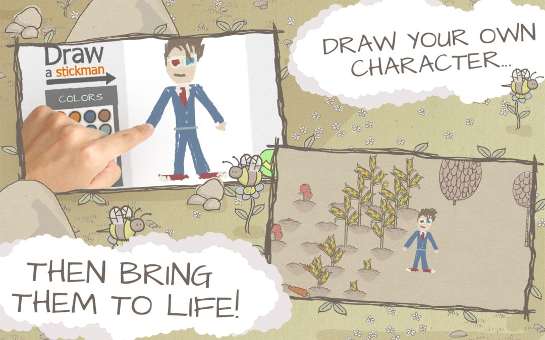 Draw a Stickman: EPIC Free screenshot game