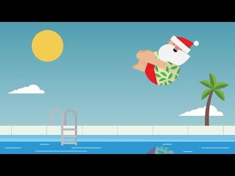Google サンタを追いかけよう のビデオのスクリーンショット
