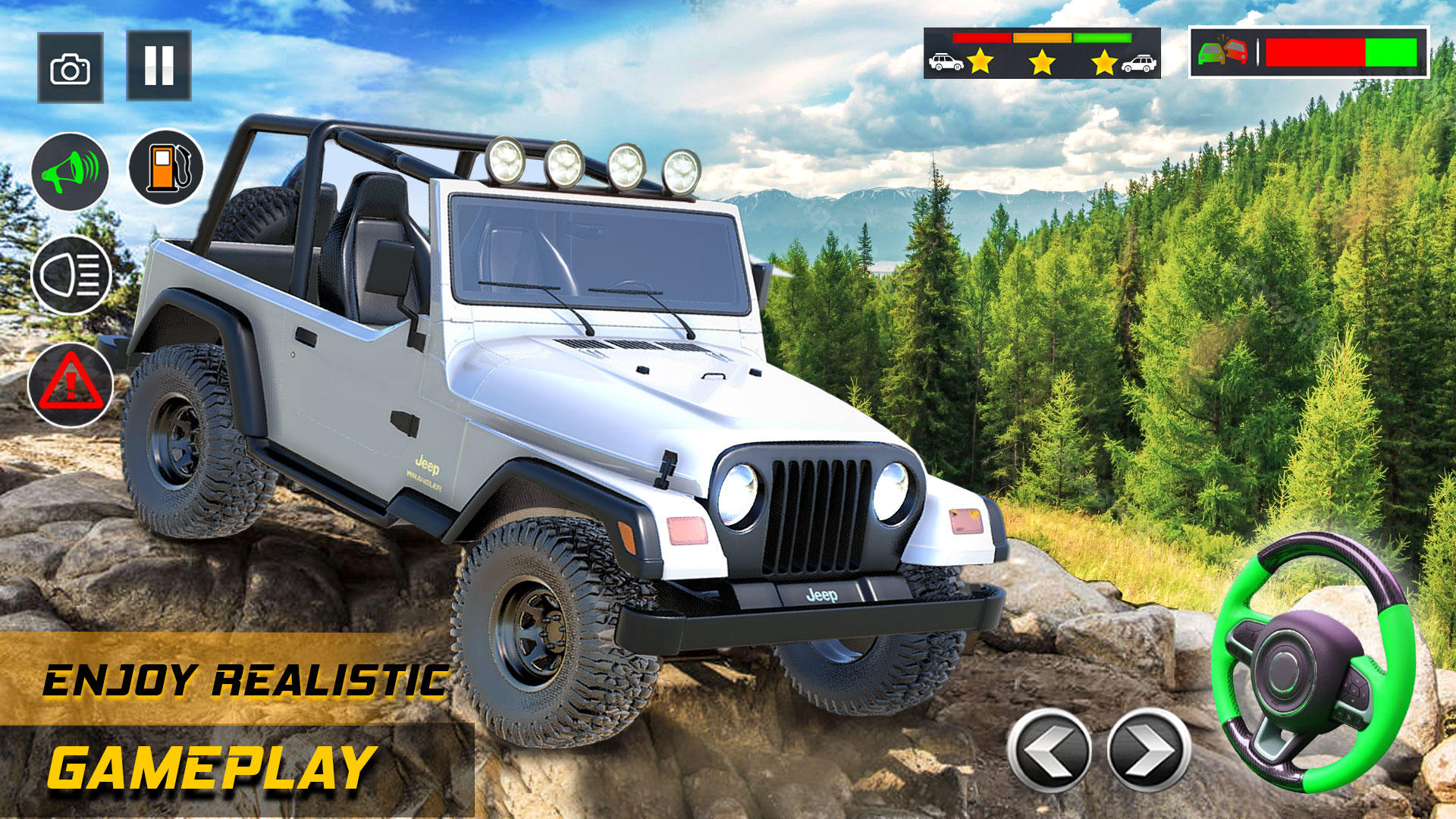 Offroad SUV Mud Truck Driving Game Screenshot