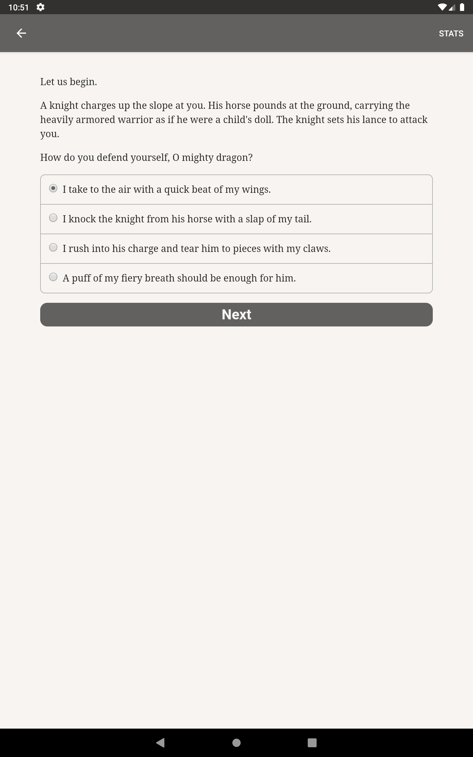 Cuplikan Layar Game Choice of Games