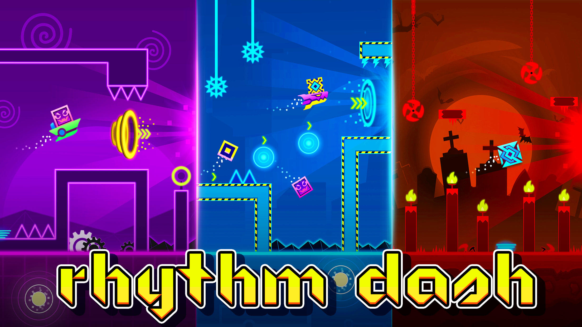 Screenshot 5 of Rhythm Dash - Jump Geometry 