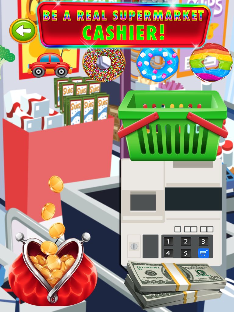 Screenshot of Cash Register & ATM Simulator - Credit Card Games