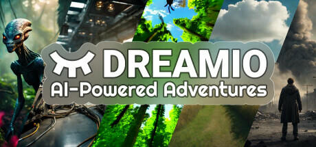 Banner of DREAMIO: AI-Powered Adventures 