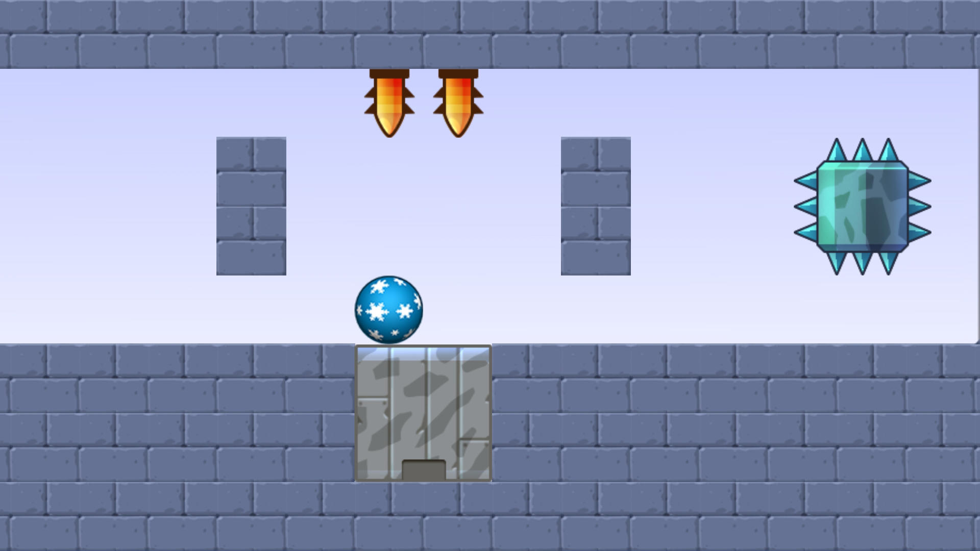 Bouncy Ball Adventure Game Screenshot