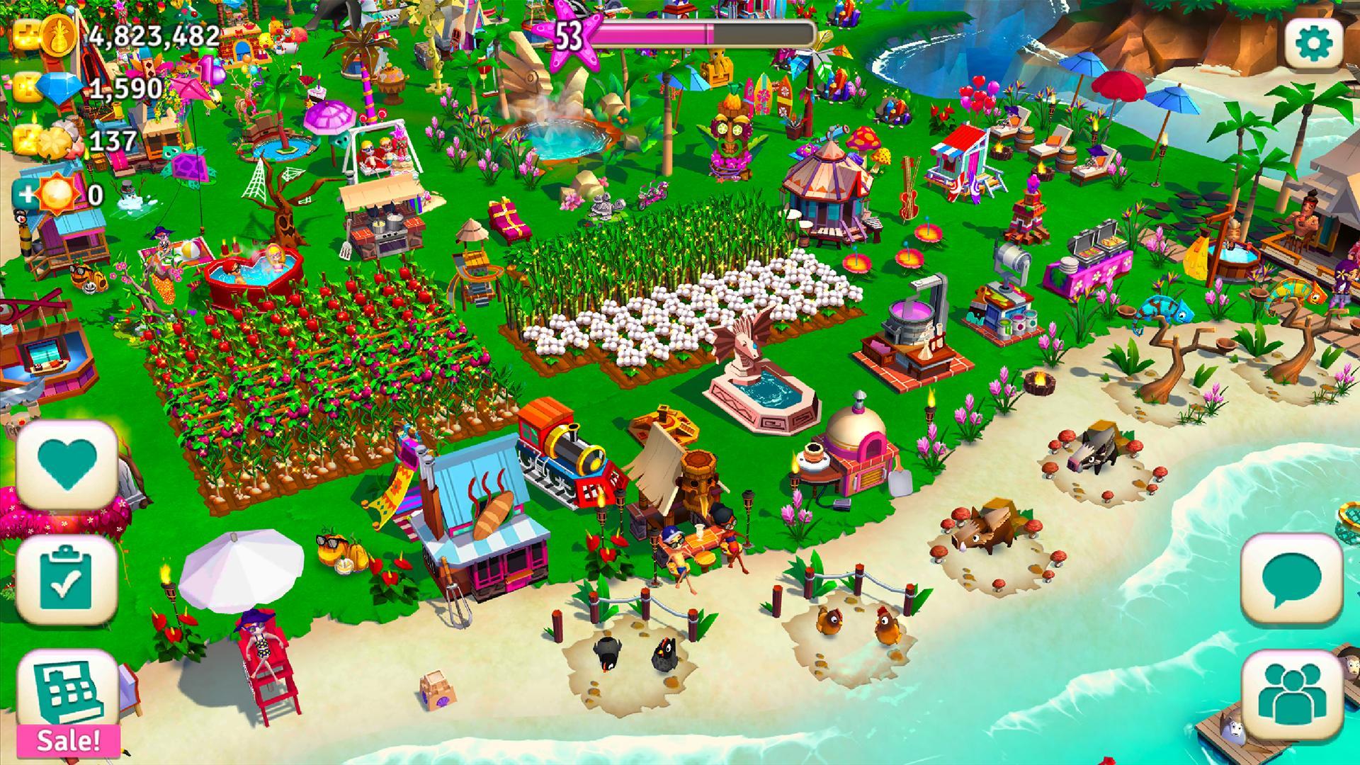 Screenshot of FarmVille 2: Tropic Escape