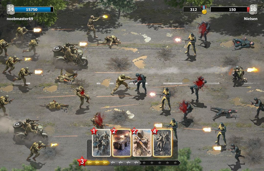 Screenshot of Trench Assault