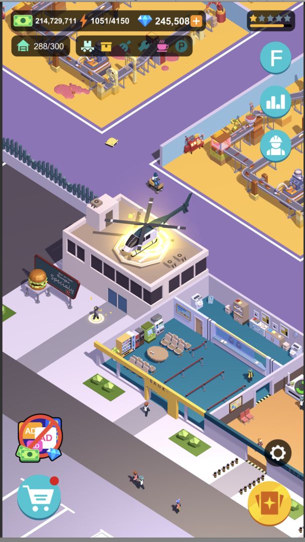 Screenshot of Idle Food Factory