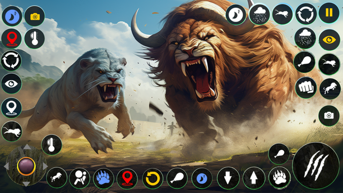Screenshot of Wild Lion Simulator Hunting