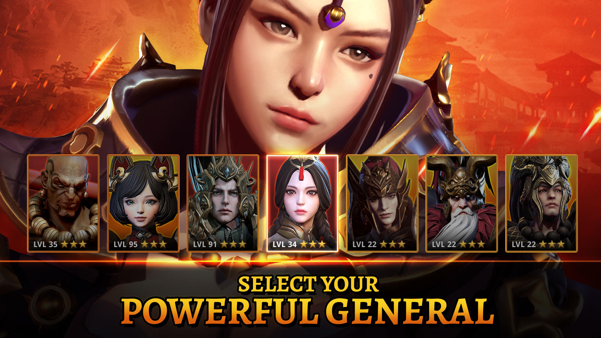 Three Kingdoms: Legends of War Game Screenshot