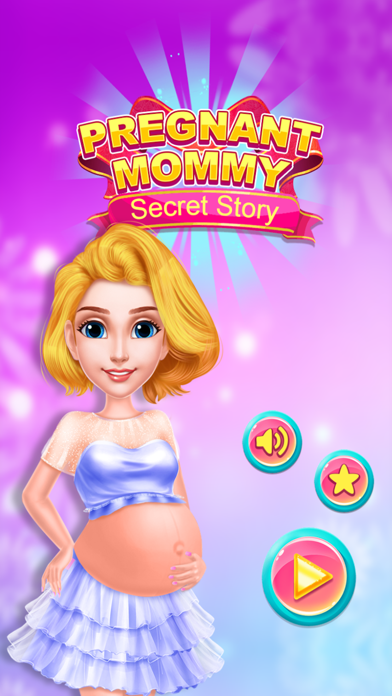 Скриншот игры Pregnant Mom Salon Makeover