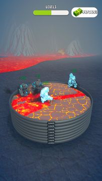 Captura de Tela do Jogo Merge Master: Melt Monsters