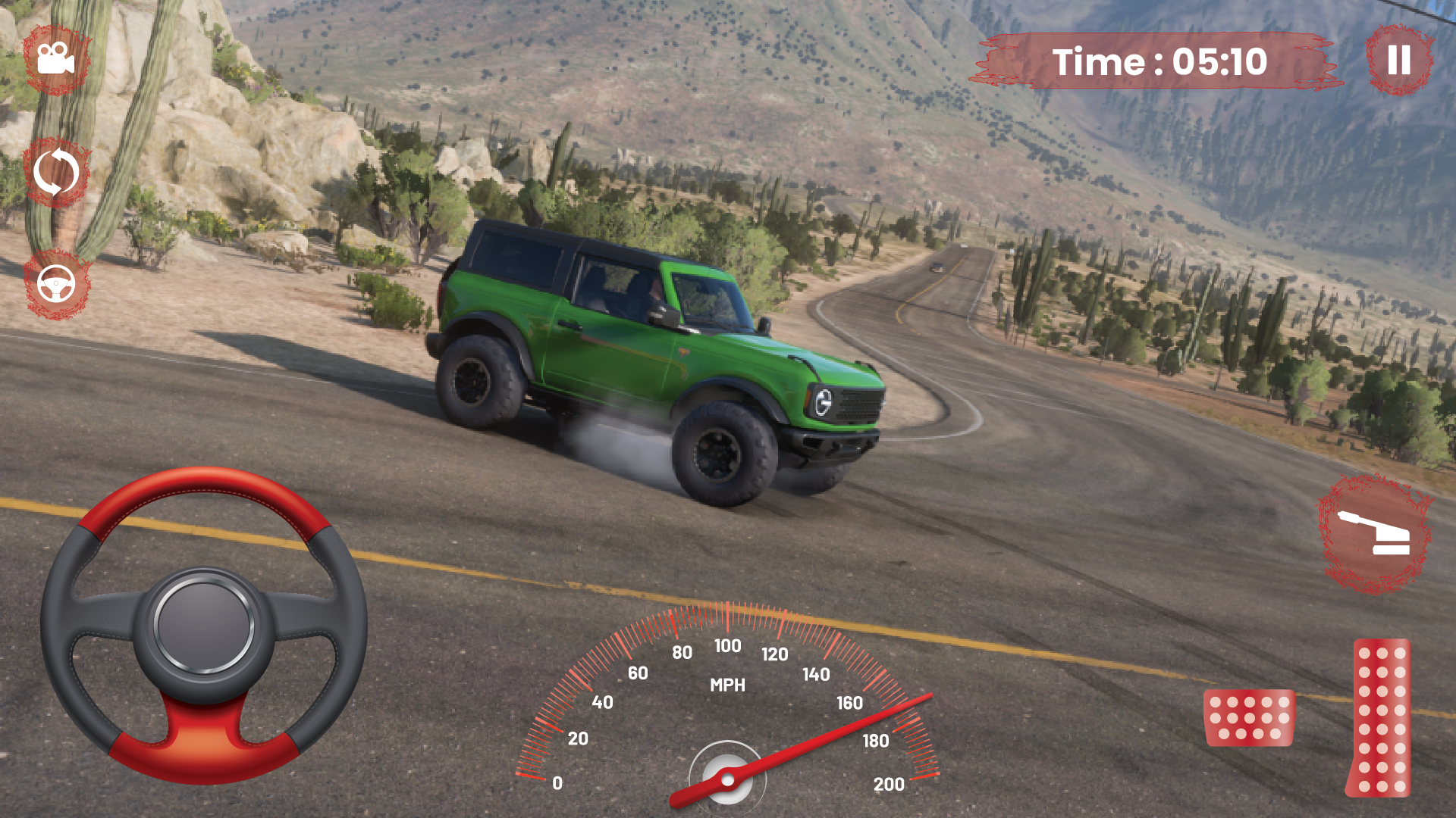 Offroad Jeep 4x4 Driving Games Game Screenshot