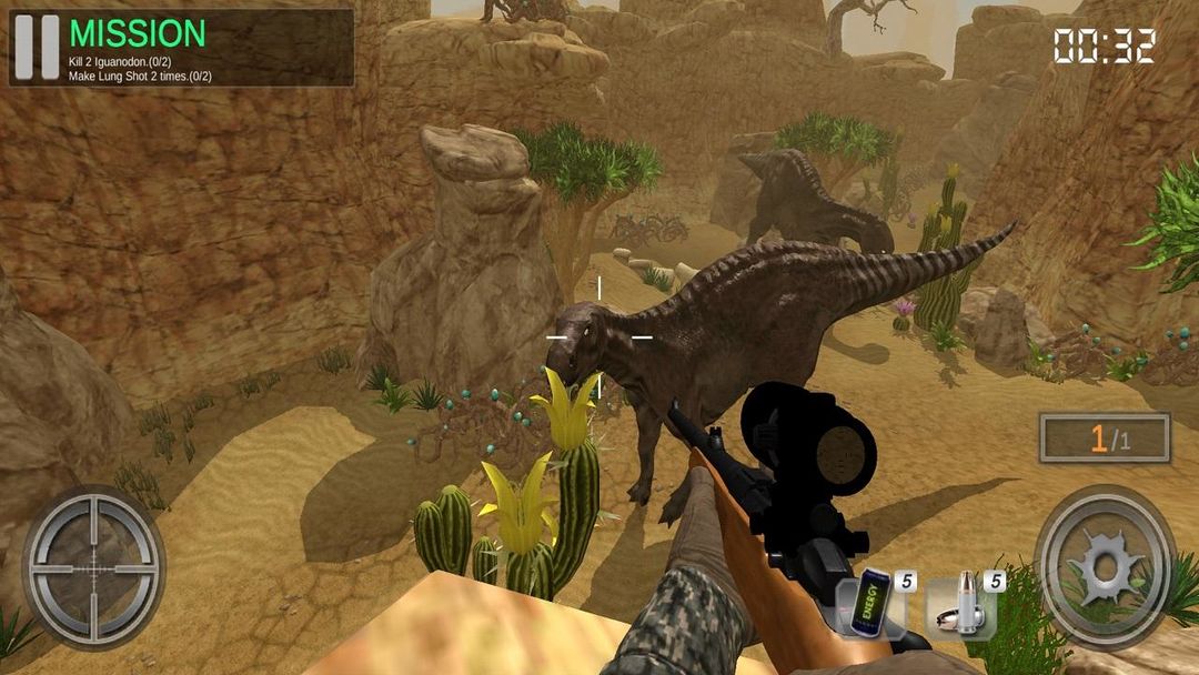 Dino Hunter King ภาพหน้าจอเกม