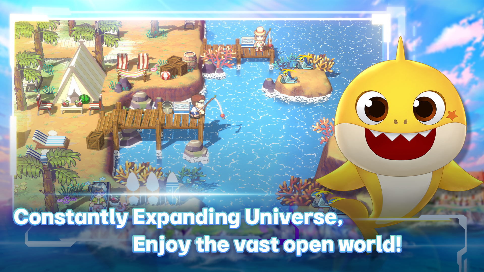 Cuplikan Layar Game Baby Shark Universe