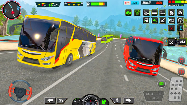 Jogo offline 3D de corrida de ônibus versão móvel andróide iOS apk