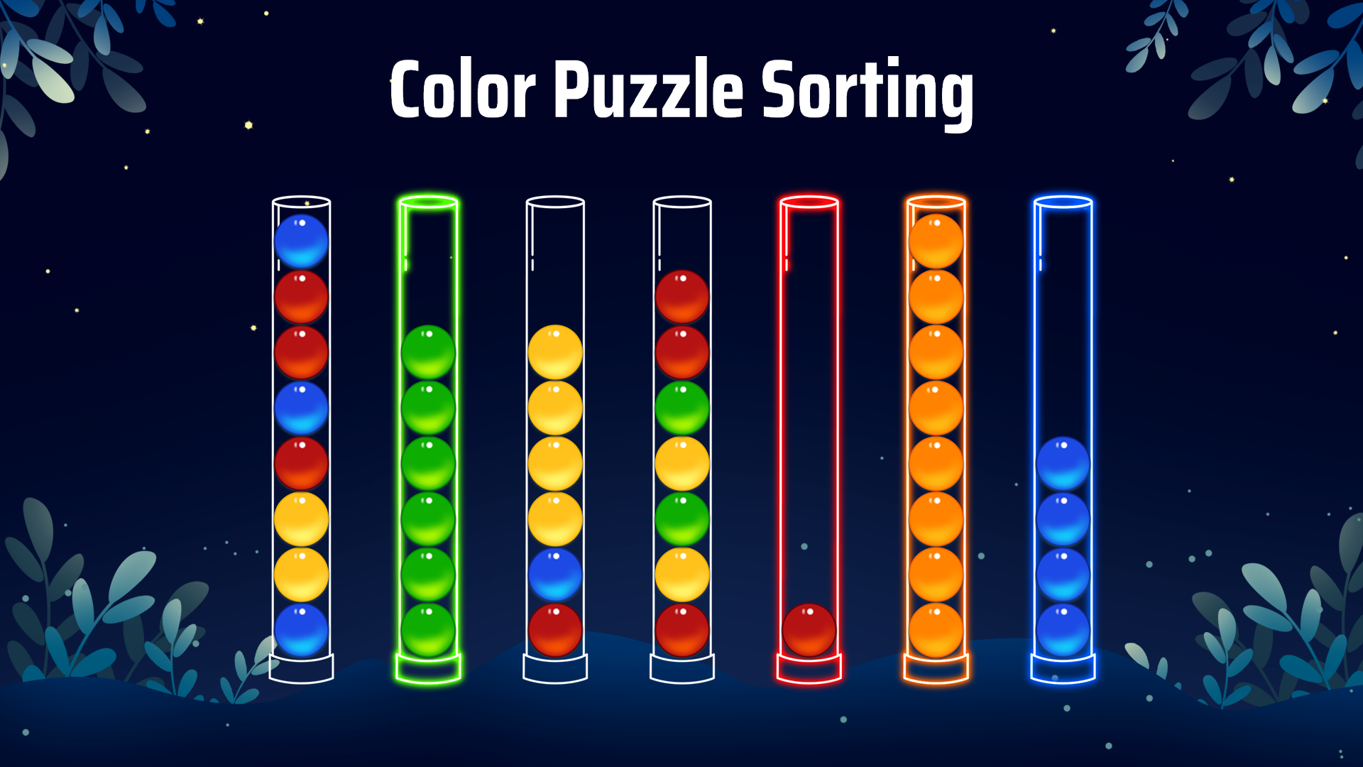 Screenshot of Ball Sort - Color Puzzle Game