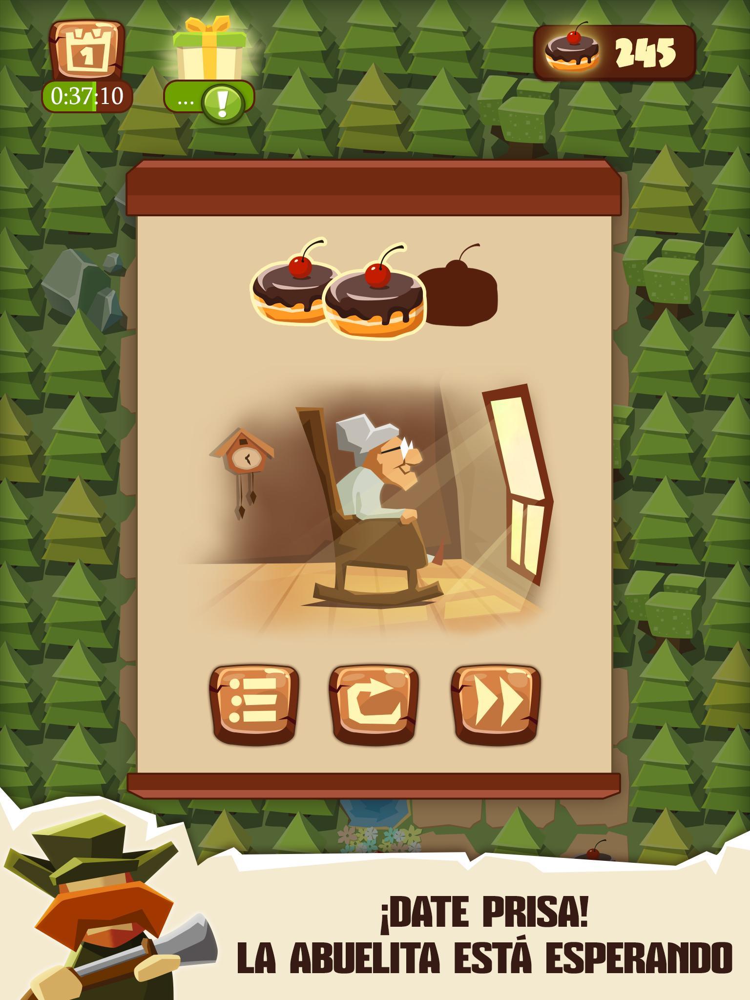Captura de Pantalla del Juego Bring me Cakes - Puzzle Mágico