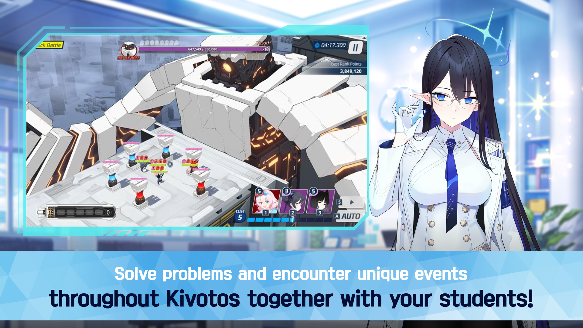 Скриншот игры Blue Archive