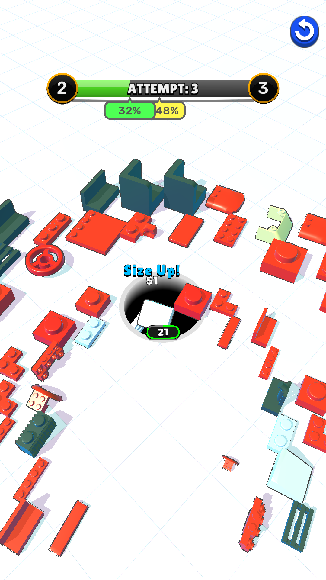 Block Hole Game Screenshot