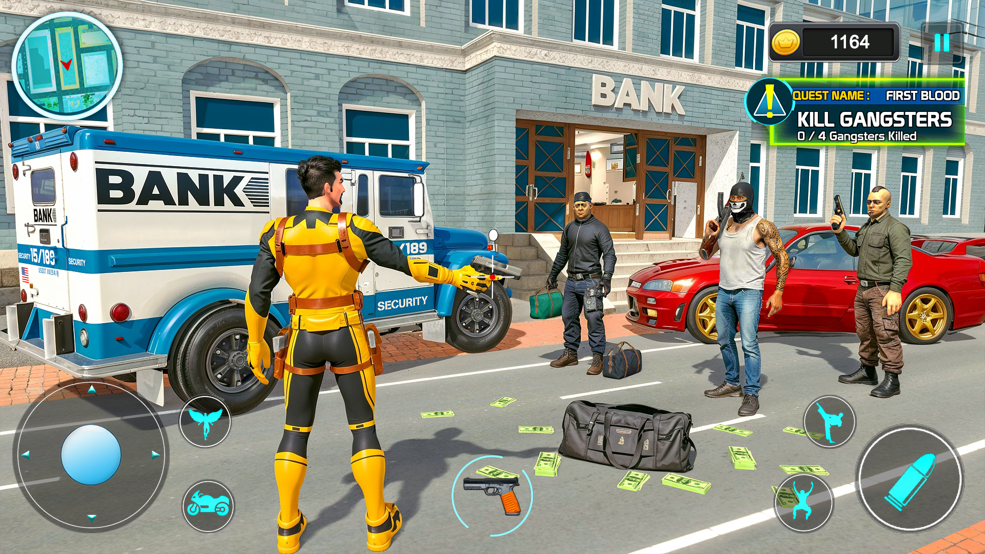 Steel Avenger: Iron Hero Games Game Screenshot