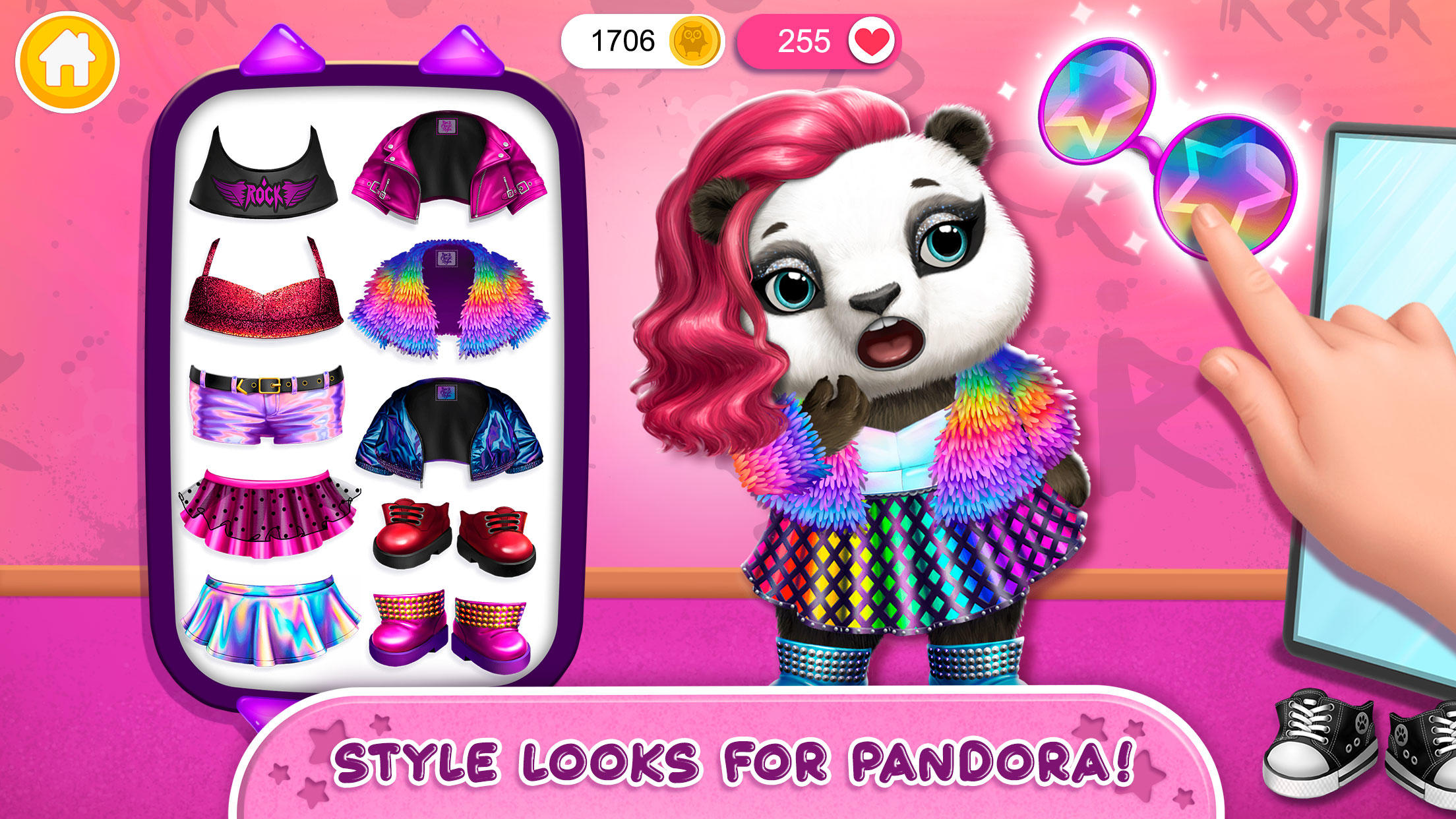 搖滾明星動物美髮沙龍 遊戲截圖