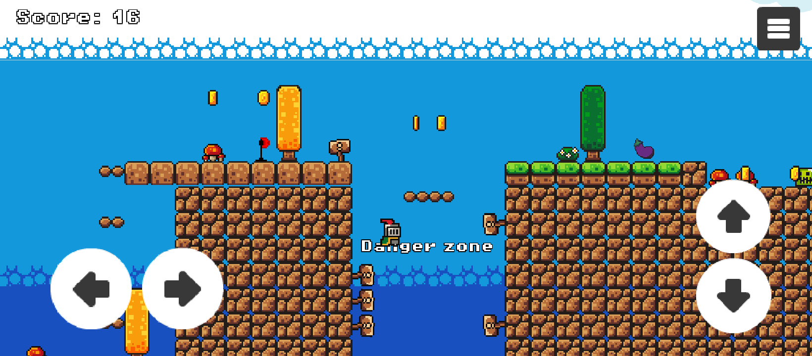Infinity One - Classic Platformer Game Screenshot