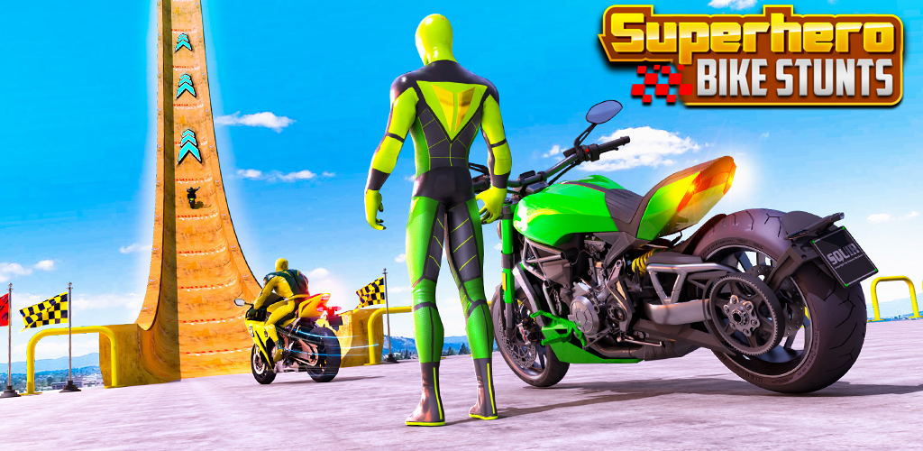 Banner of GT Mega Ramps Bike Race Games 