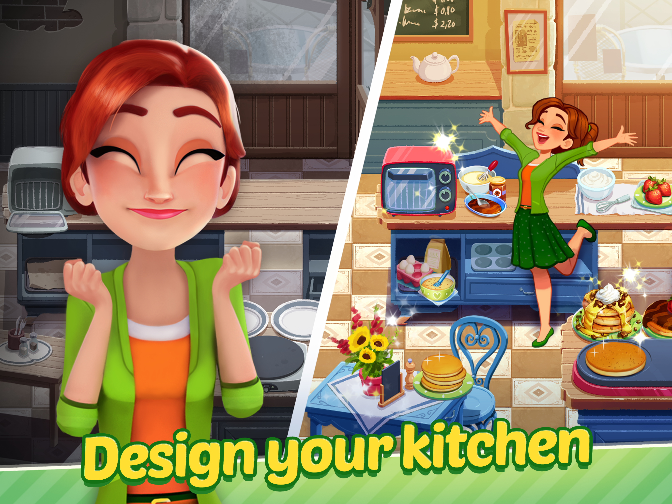 Delicious World - Cooking Game Game Screenshot