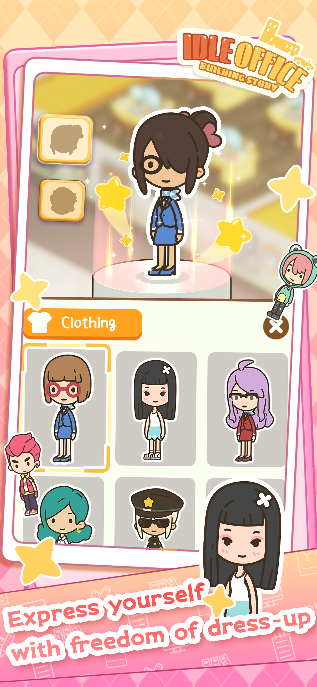 Screenshot of Idle Office:Building Story