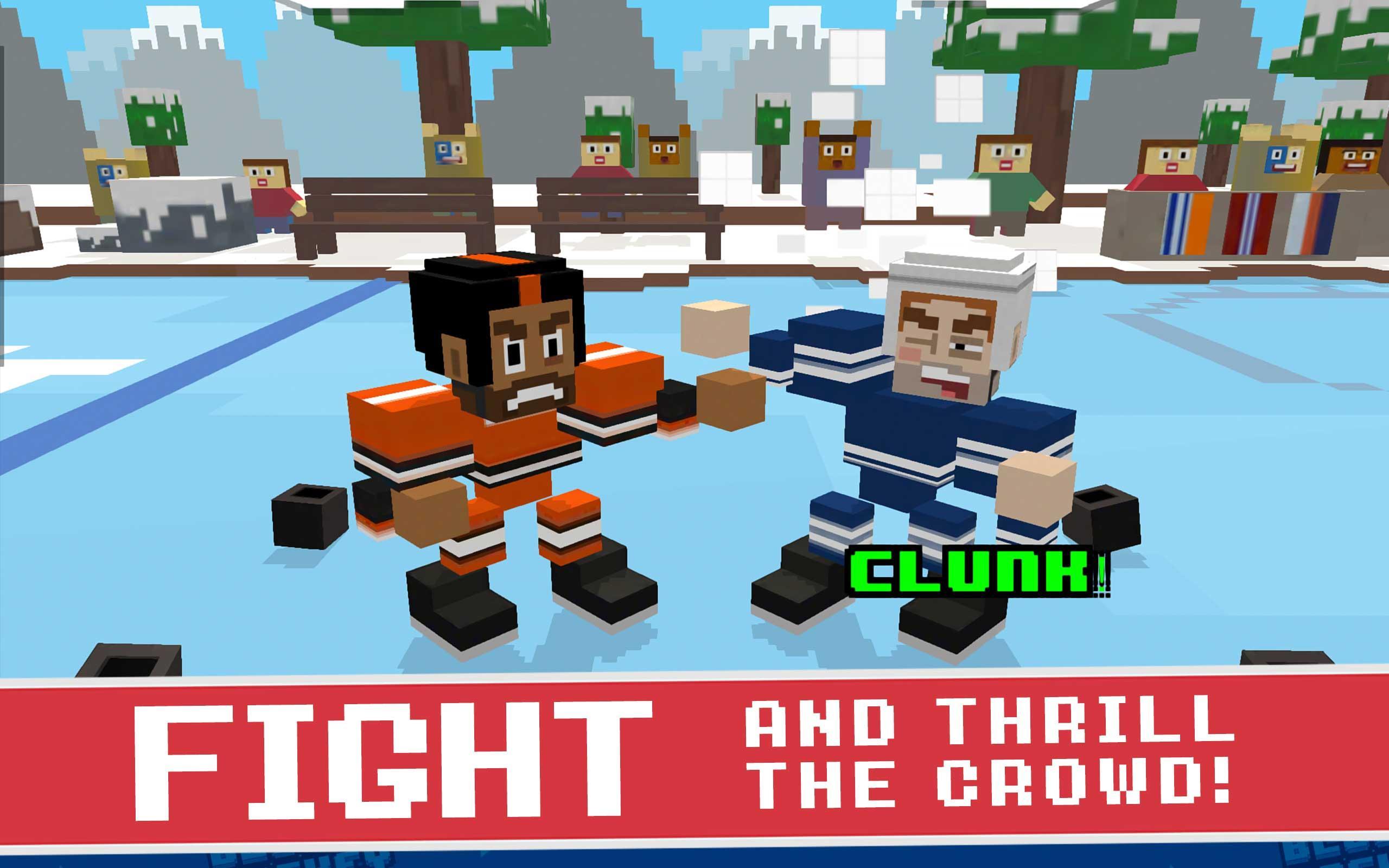 Blocky Hockey All-Stars Game Screenshot